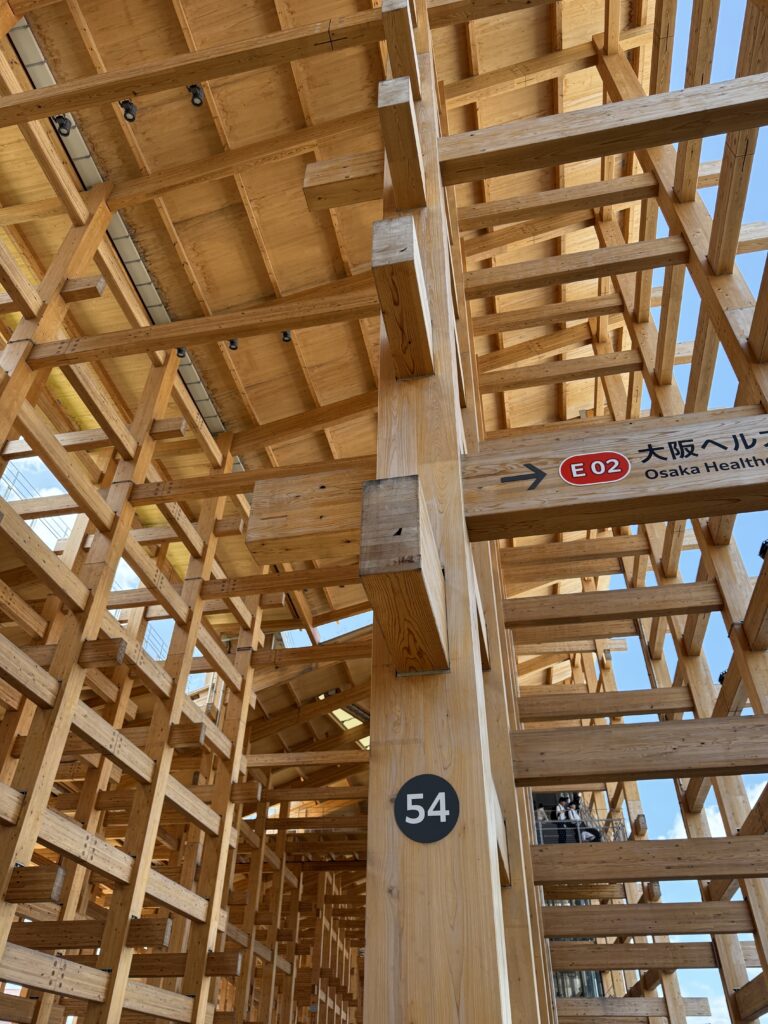 大屋根リング 木造建築