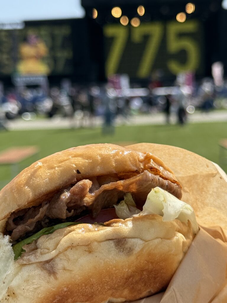 和牛焼きしゃぶバーガー本体