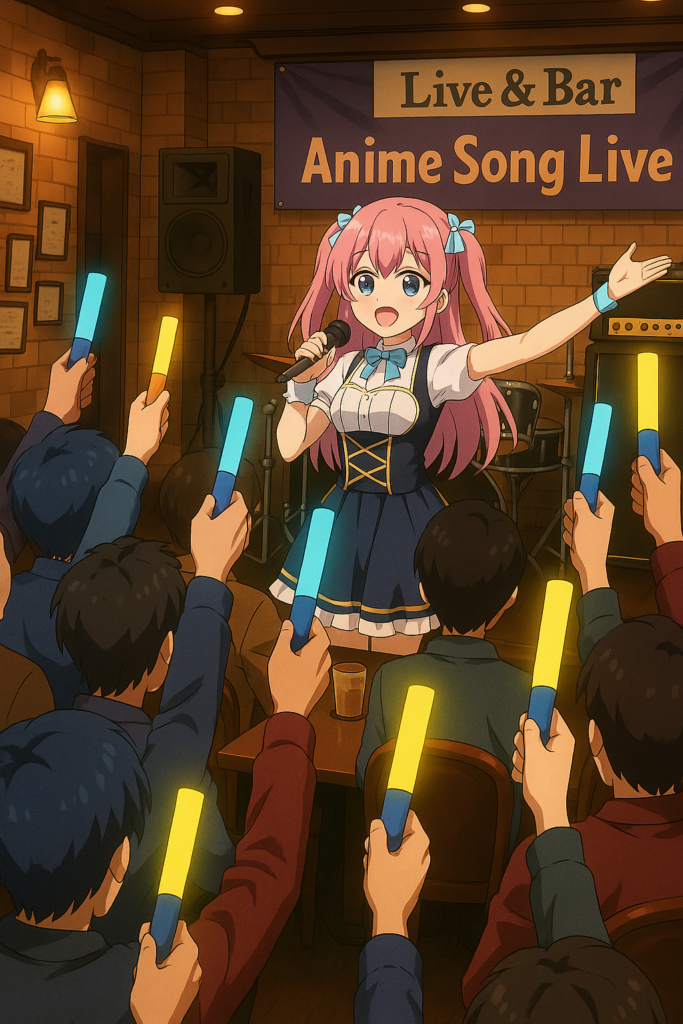 アニソンイベント ライブバーイメージ