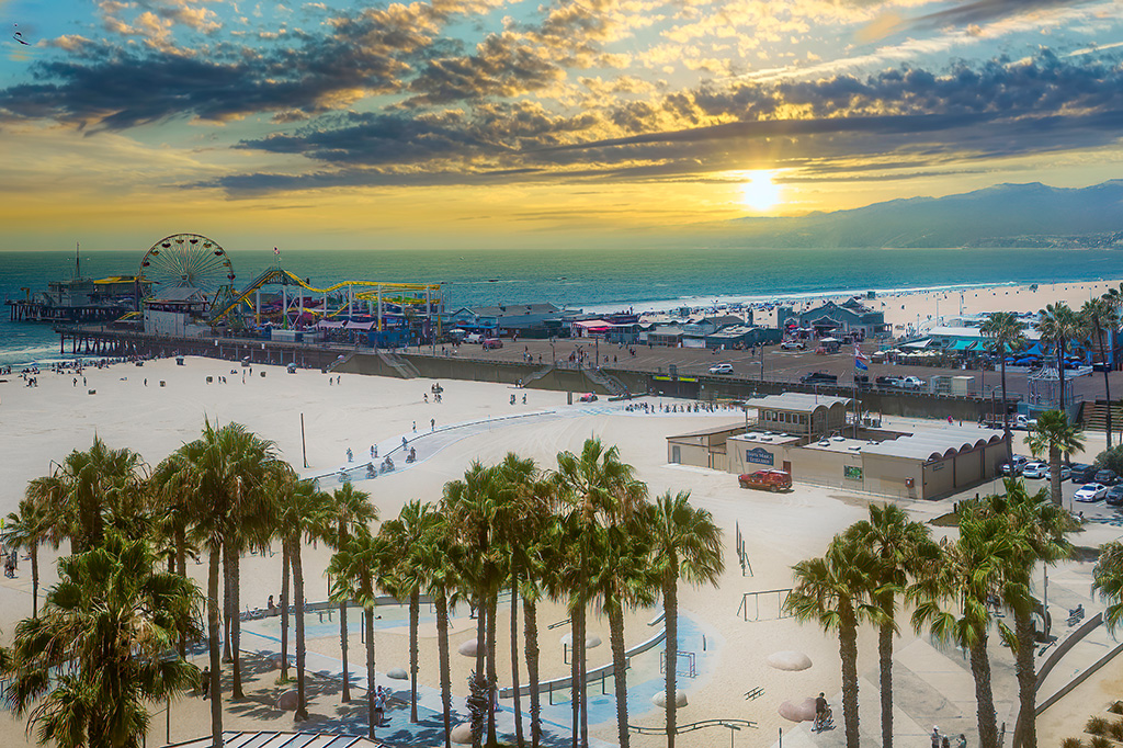 サンタモニカビーチ